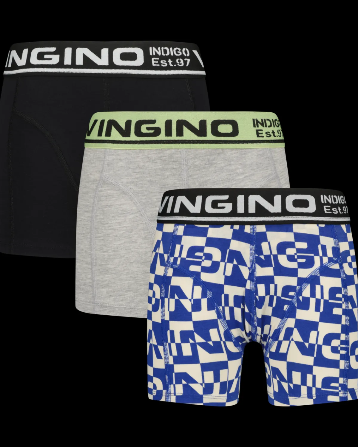 Vingino Boxer 3-pack multi< Ondergoed
