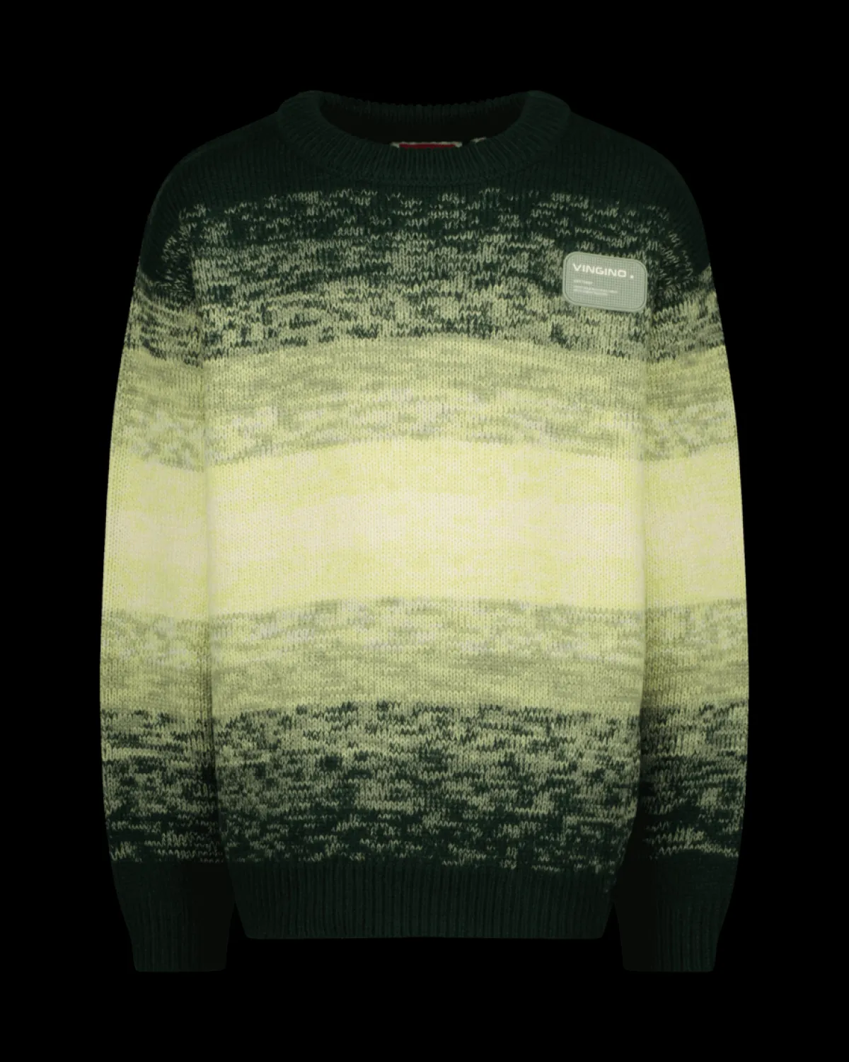 Vingino Flat Knit Moss< Truien