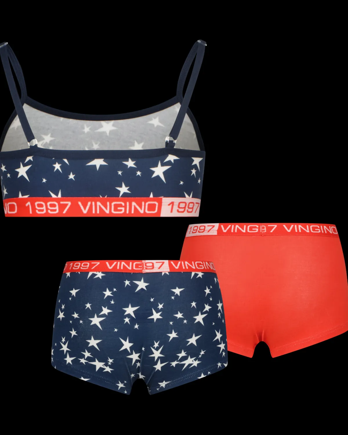 Vingino Hipster G-251-17 star multi 3-pack< Ondergoed