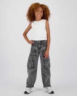 Vingino Top Basic-Crop Rib Top< T-Shirts & Tops