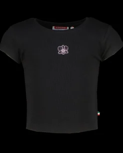 Vingino T-Shirt Basic-Crop Rib Tee< Shirts|T-Shirts & Tops