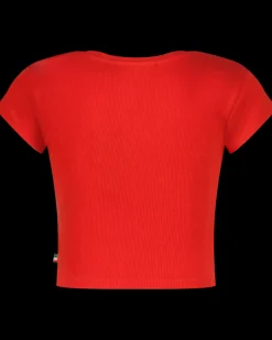 Vingino T-Shirt Basic-Crop Rib Tee< Shirts|T-Shirts & Tops