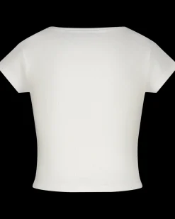 Vingino T-Shirt Basic-Crop Rib Tee< Shirts|T-Shirts & Tops
