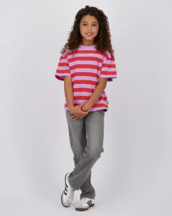 Vingino T-Shirt Basic-Tee Stripe< Shirts|T-Shirts & Tops