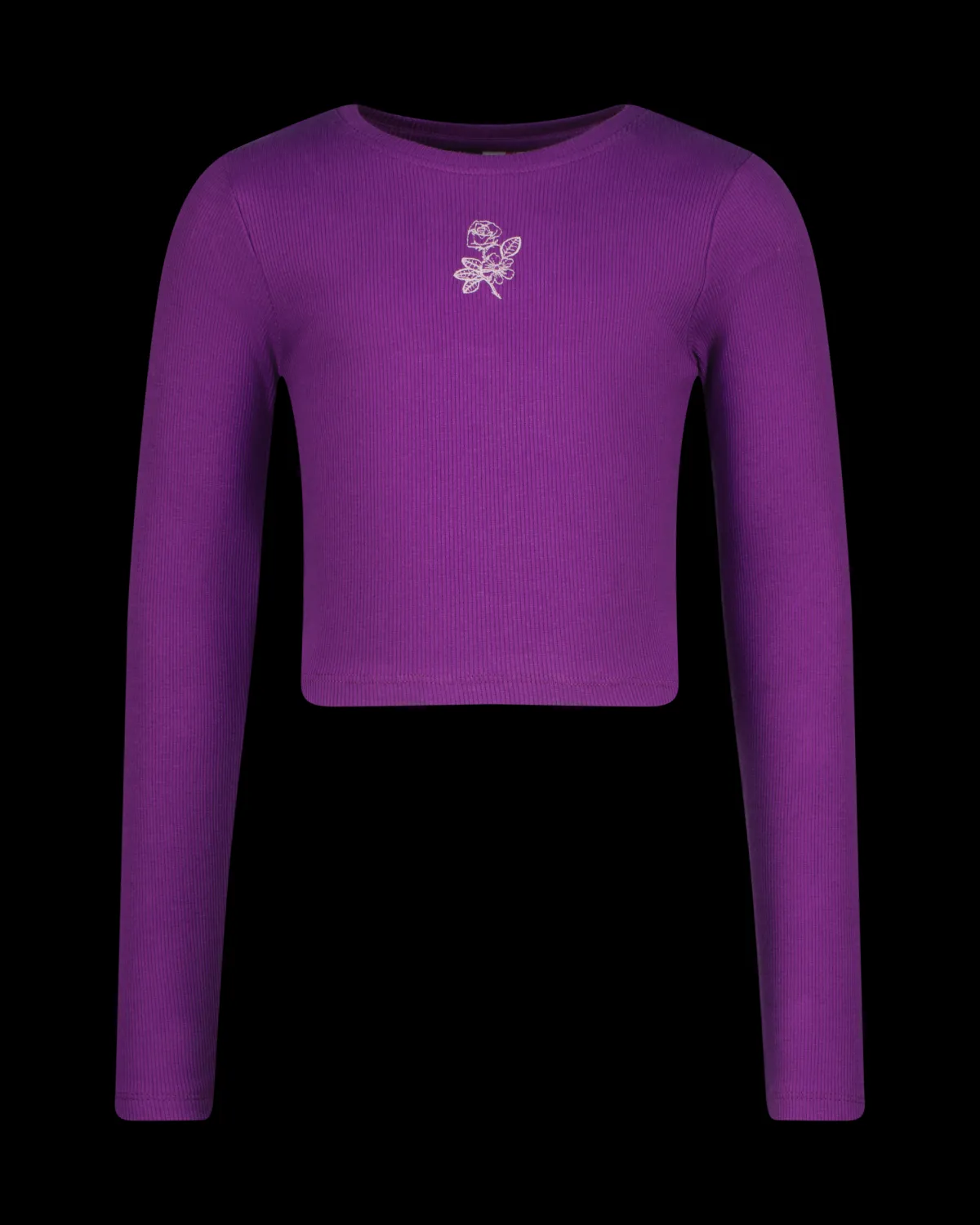 Vingino T-shirt G-basic-crop Rib Longsleeve< Shirts|T-Shirts & Tops