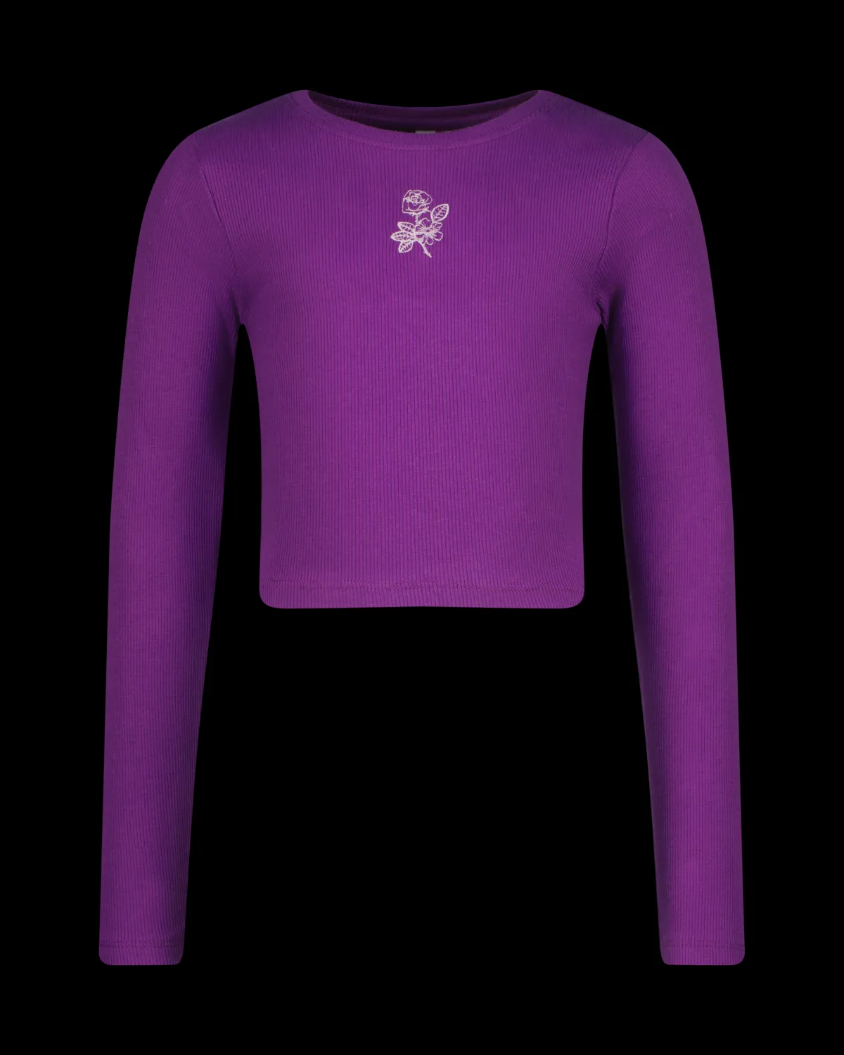 Vingino T-shirt G-basic-crop Rib Longsleeve< Shirts|T-Shirts & Tops