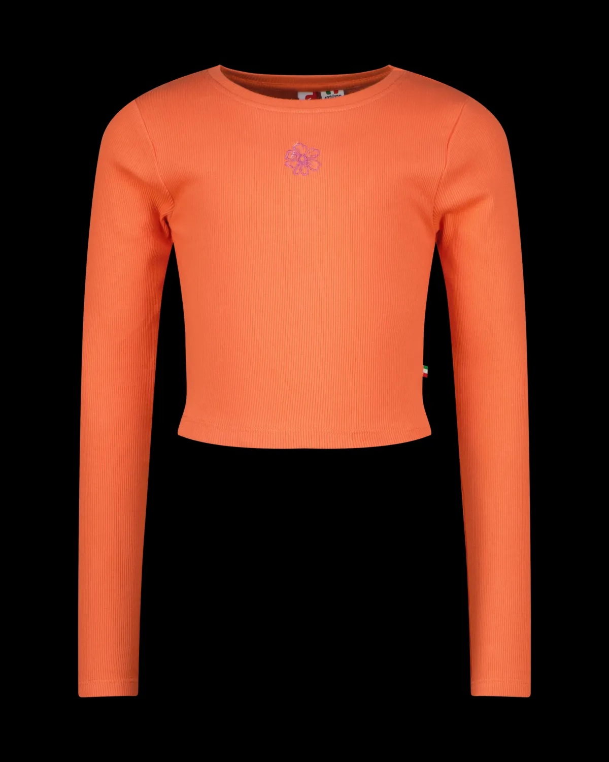 Vingino T-shirt G-basic-crop Rib Longsleeve< Shirts|T-Shirts & Tops