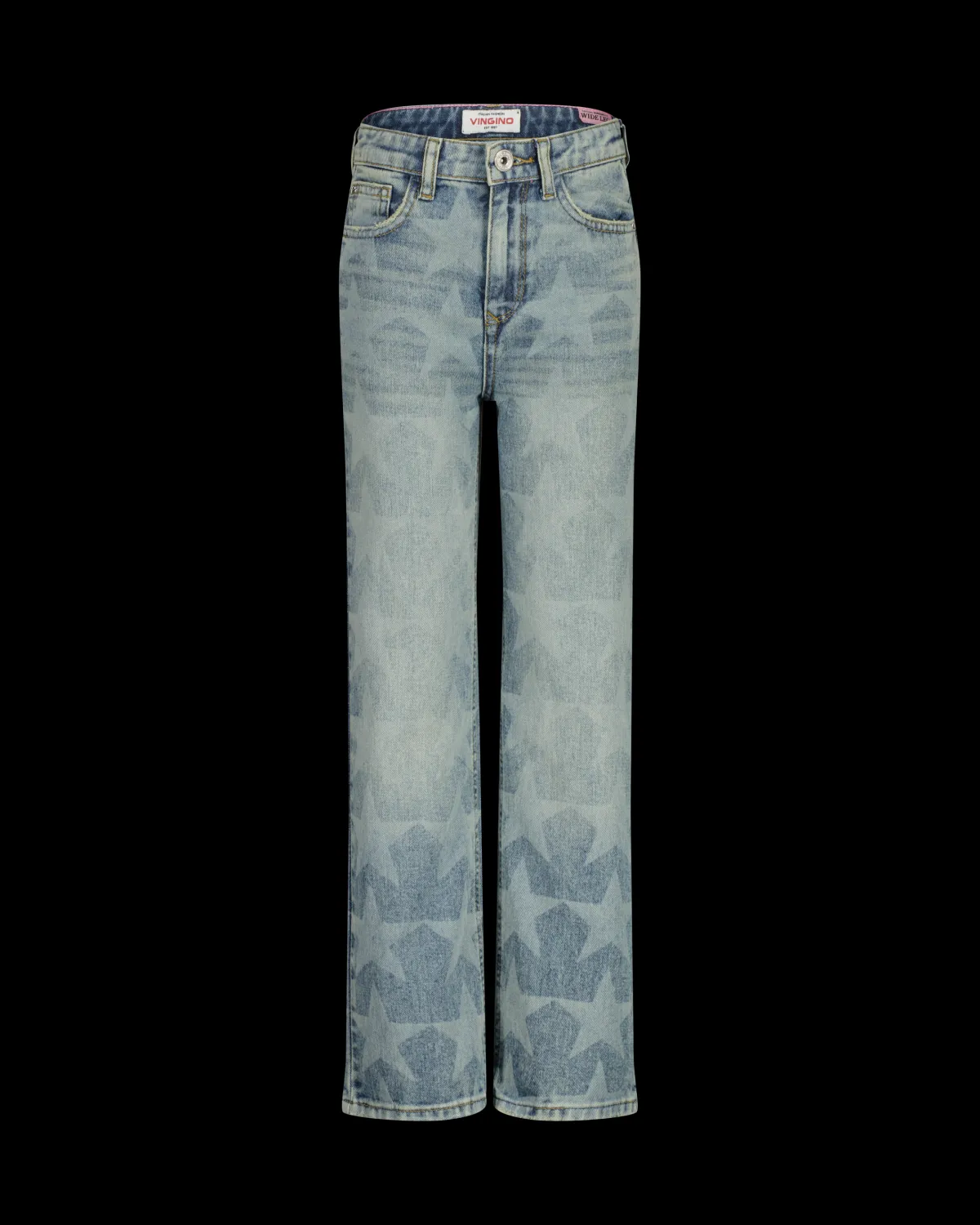 Vingino Wide leg Jeans Cato Laser Star< Jeans|Jeans